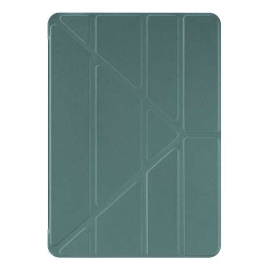 Microsonic Apple iPad Air 11 2024 Kılıf (A2902-A2903) Origami Pencil Koyu Yeşil