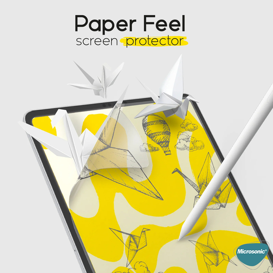 Microsonic Apple iPad Pro 13 2024 (A2925-A2926) Paper Feel Kağıt Dokulu Mat Ekran Koruyucu