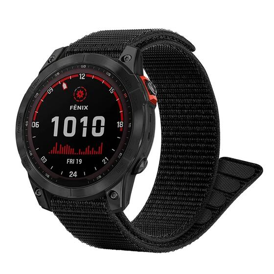 Microsonic Garmin Forerunner 935 Tri Bundle Kordon UltraFit Hasırlı Woven Siyah