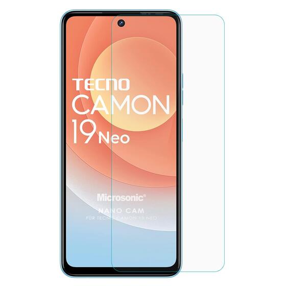 Microsonic TECNO Camon 19 Neo Nano Glass Cam Ekran Koruyucu