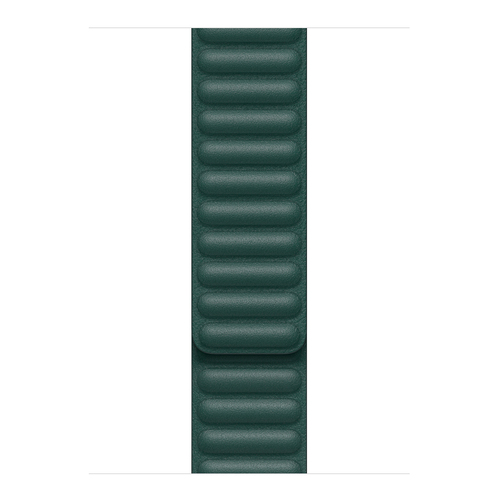 Microsonic Apple Watch Series 8 45mm Kordon Leather Link Band Koyu Yeşil